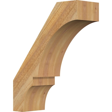 6"W x 16"D x 20"H Balboa Rough Sawn Knee Brace, Western Red Cedar